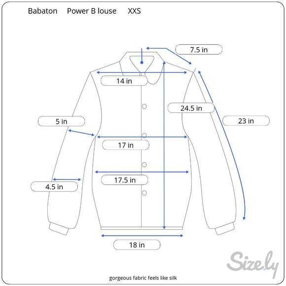 Aritzia Babaton Power Blouse, Soft Brown, Size 2XS, EUC - Picture 10 of 10